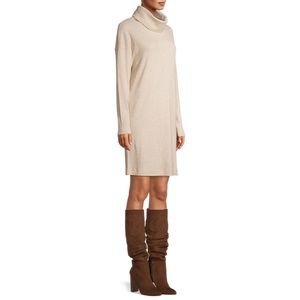 Cream turtle neck dress Various Sizes 💕